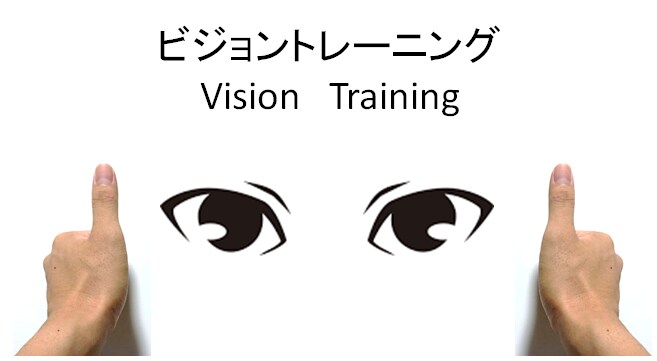 ビジョントレーニングメニュー提供します 【自宅で簡単にできるトレーニングキッド付き】 イメージ1