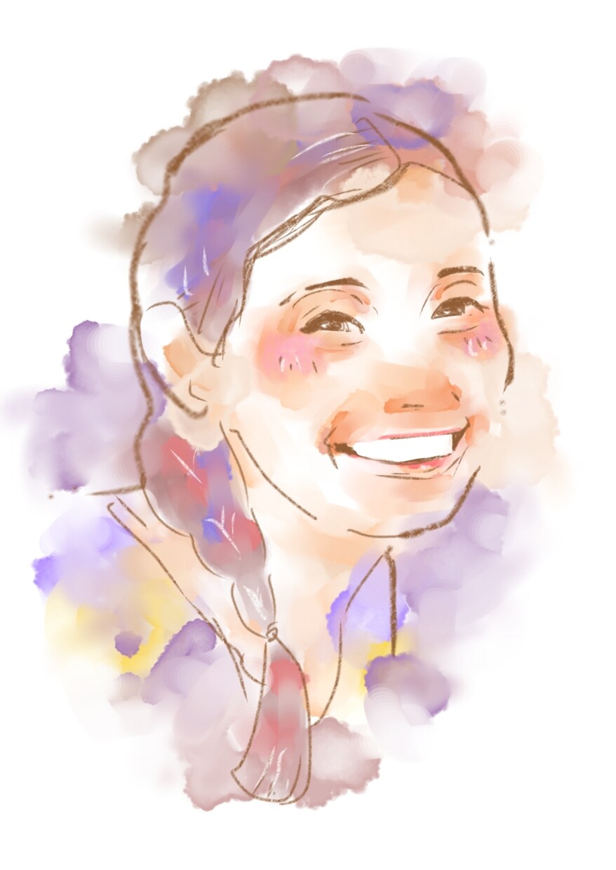 水彩風にがおえイラスト描きます 少しリアルで、カラフル華やか仕上がり　SNS用にどうぞ イメージ3
