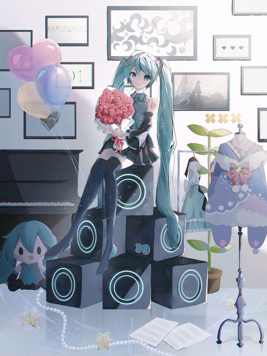 キラキラ可愛いイラストお届けします アイコン、立ち絵、1枚絵などお描きします◎ イメージ2