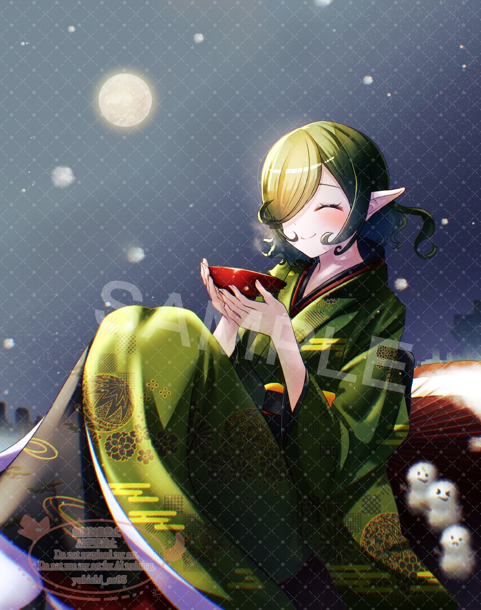 癒しや暖かい一枚イラストを描きます 映える女の子のイラストを描かせて頂きます！ イメージ1
