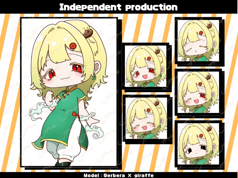 超差分特化！もちもちミニキャライラスト描きます psd形式で組み合わせ自由！しかもかわいい！ イメージ7