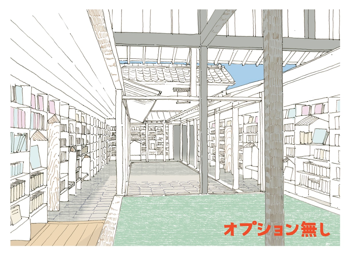 温かみのある手描きのパースを作成します 3Ｄソフトを用いることでパースの狂いが無いパースを作れます イメージ2