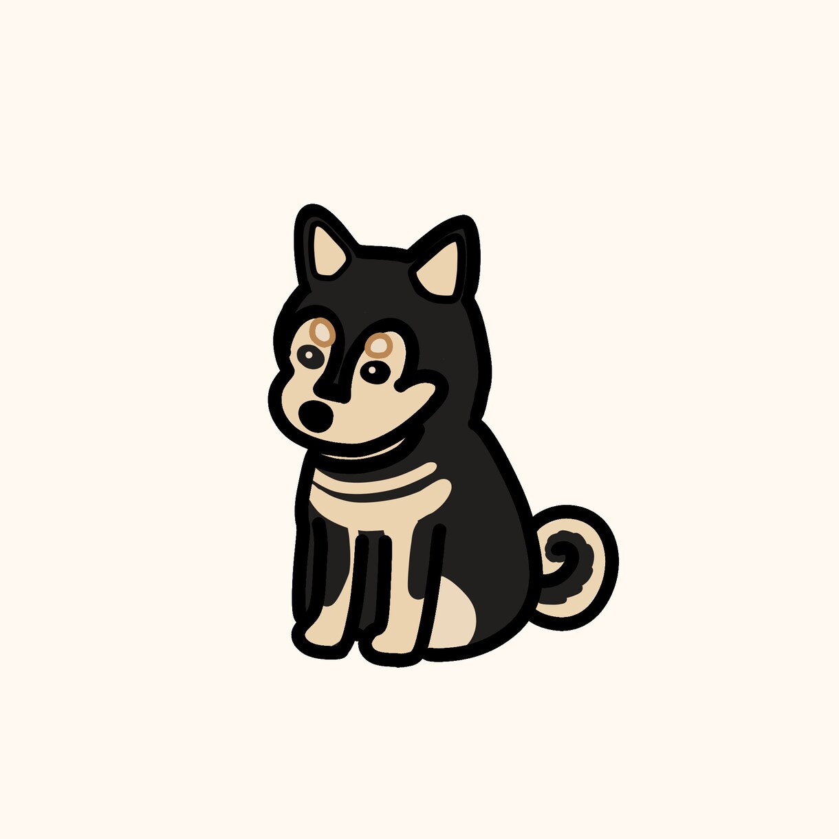 500円で動物・ペットのアイコン描きます シンプル×個性｜「うちの子だ。」となるイラスト作成 イメージ2