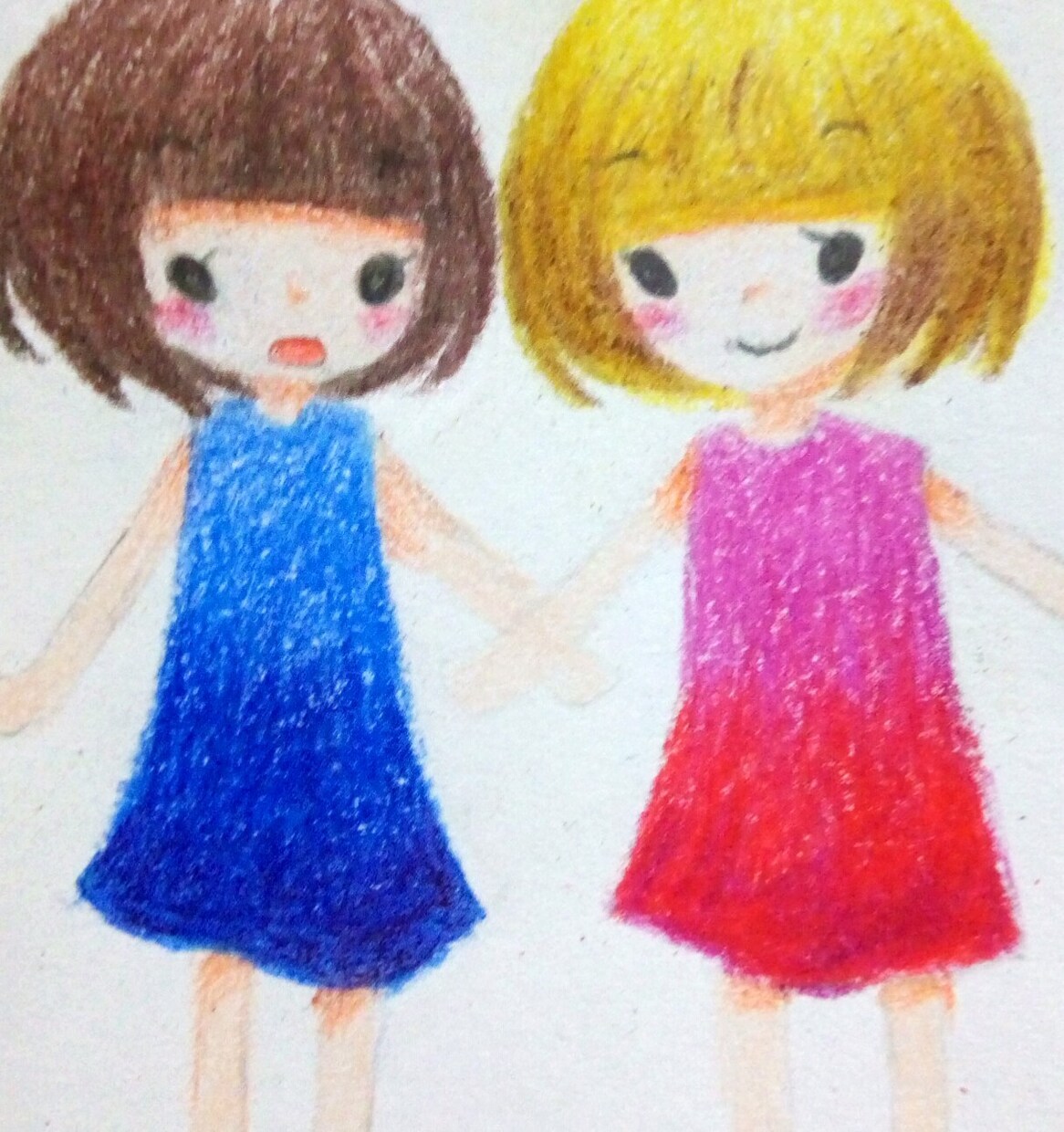 色鉛筆でイラスト描きます アイコン、贈り物などに(*´∀｀) イメージ1