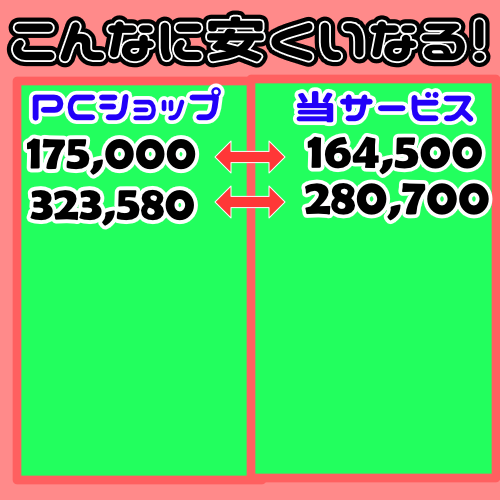 送料無料！相談無料！あなただけのパソコン作ります ゲーミング、動画編集、どんな用途にも応えます イメージ2