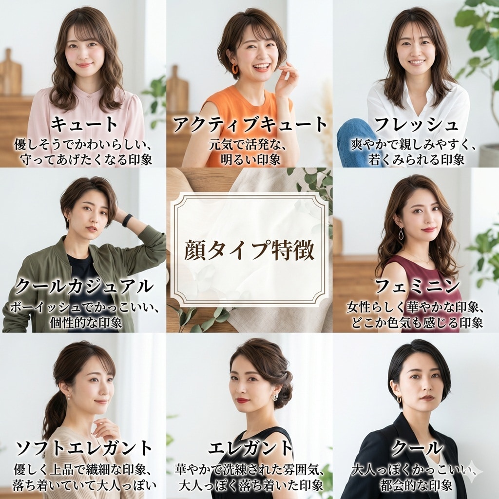 最短当日♥似合うが自信に変わる★顔タイプ診断します 【先着10名様価格】プロの現役スタイリストがスピーディに対応 イメージ5
