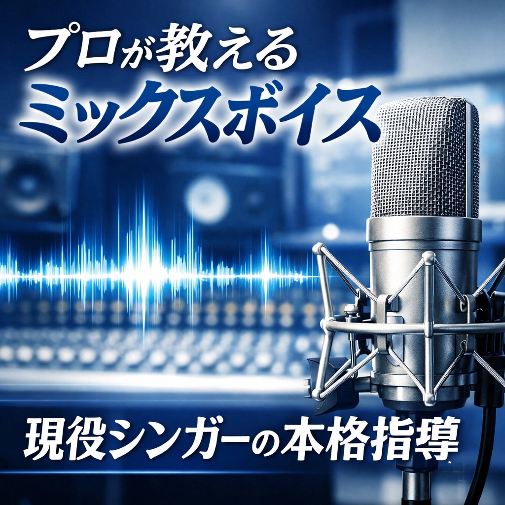 高い声が出せるレッスンします プロボイストレーナーがミックスボイス教えます イメージ1