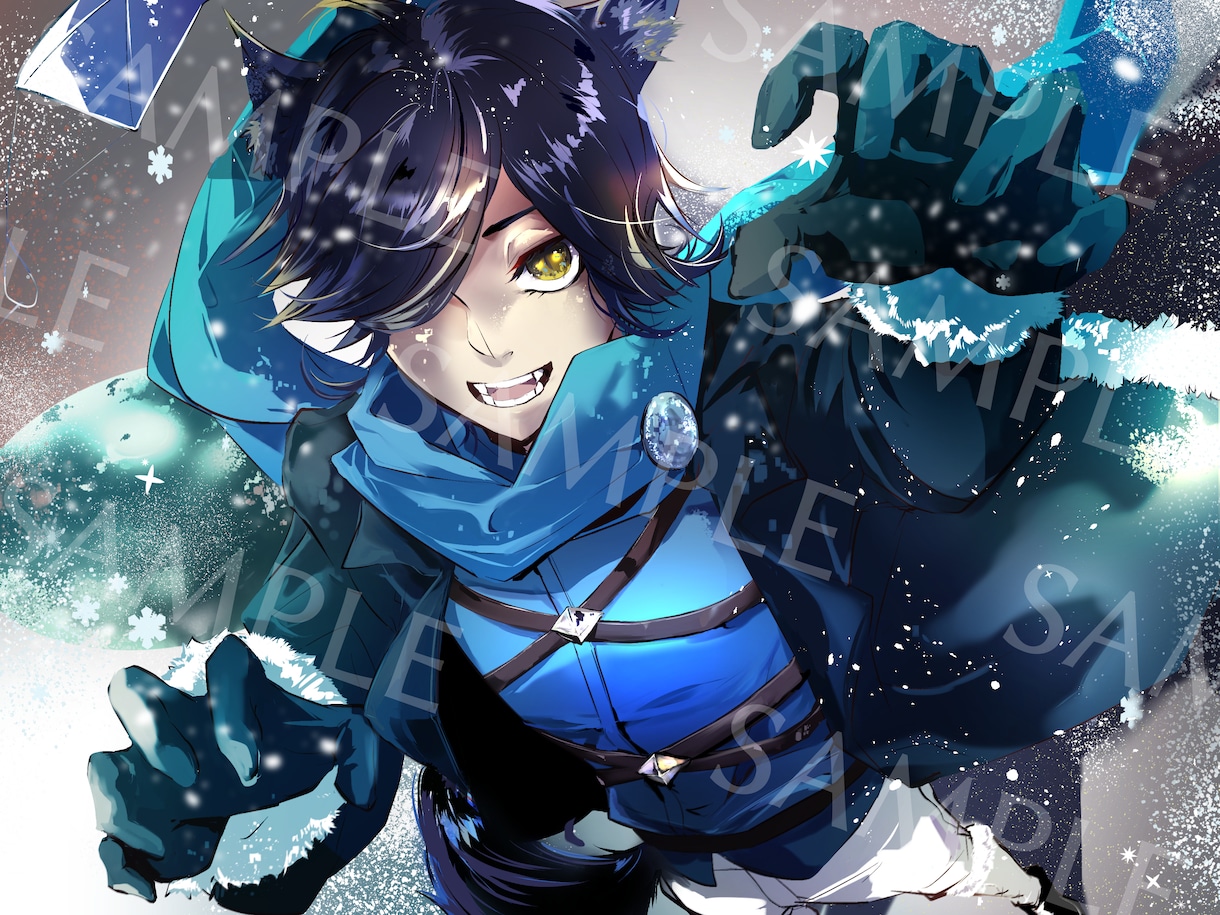 イラスト制作 ― 物語の一瞬をお仕立ていたします MVイラスト、表紙や挿絵、キービジュアル等世界観を伝えます！ イメージ2