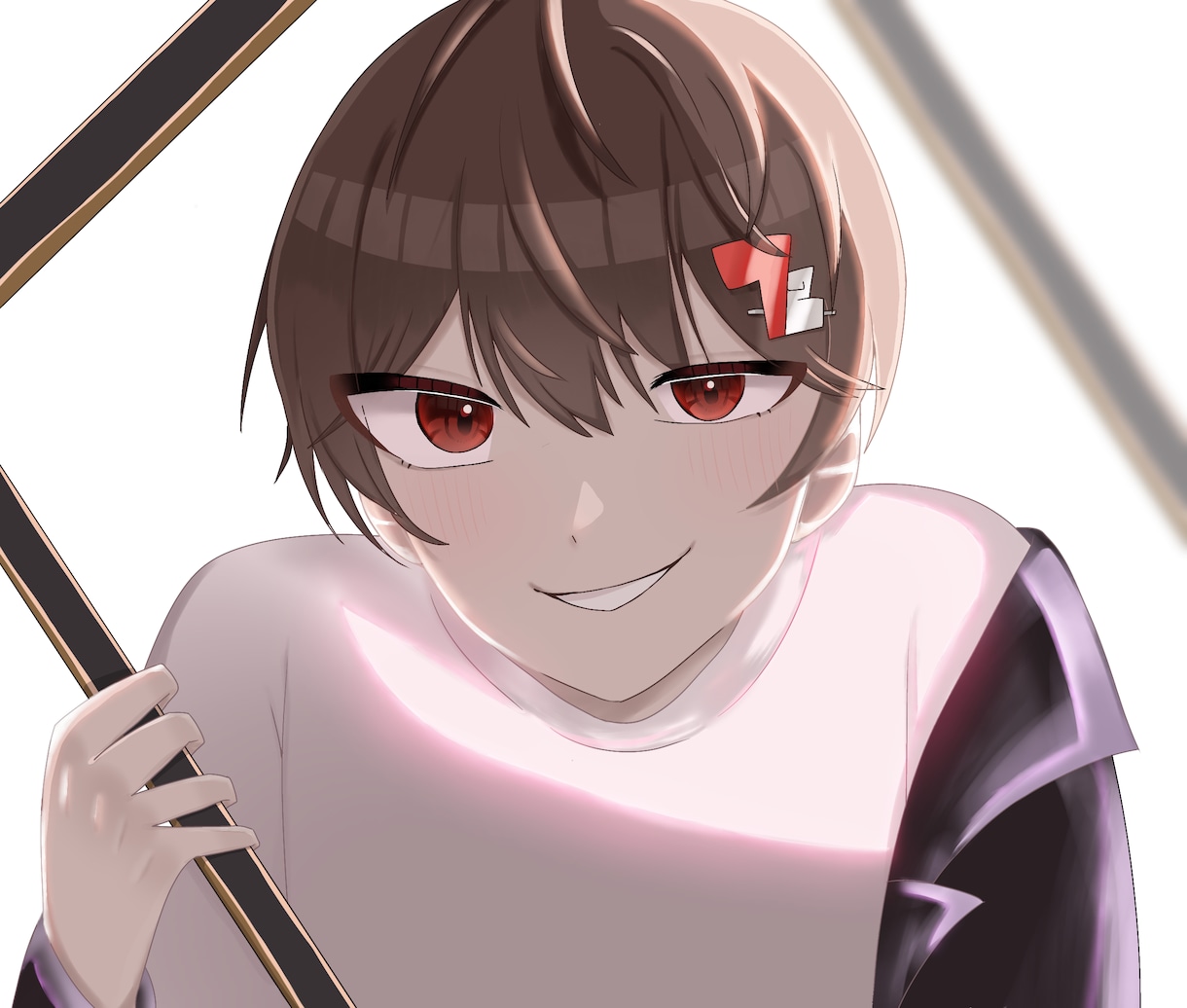 Vtuberさん等のために一枚絵を可愛く描きます Vtuberさん向けです！希望通りに描けるようがんばります！ イメージ2