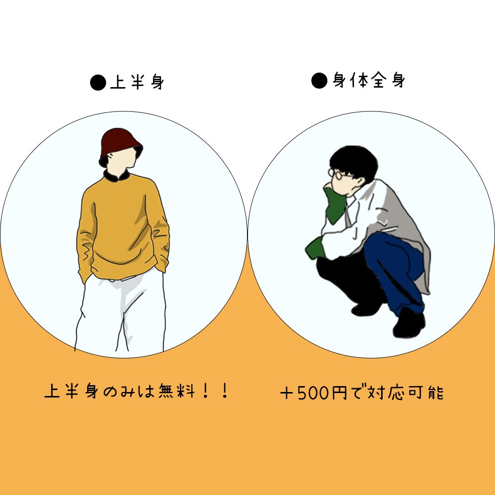 アイコンにピッタリ！ラフな線画をお描きします snsやプロフィール画像にピッタリ！！ イメージ3