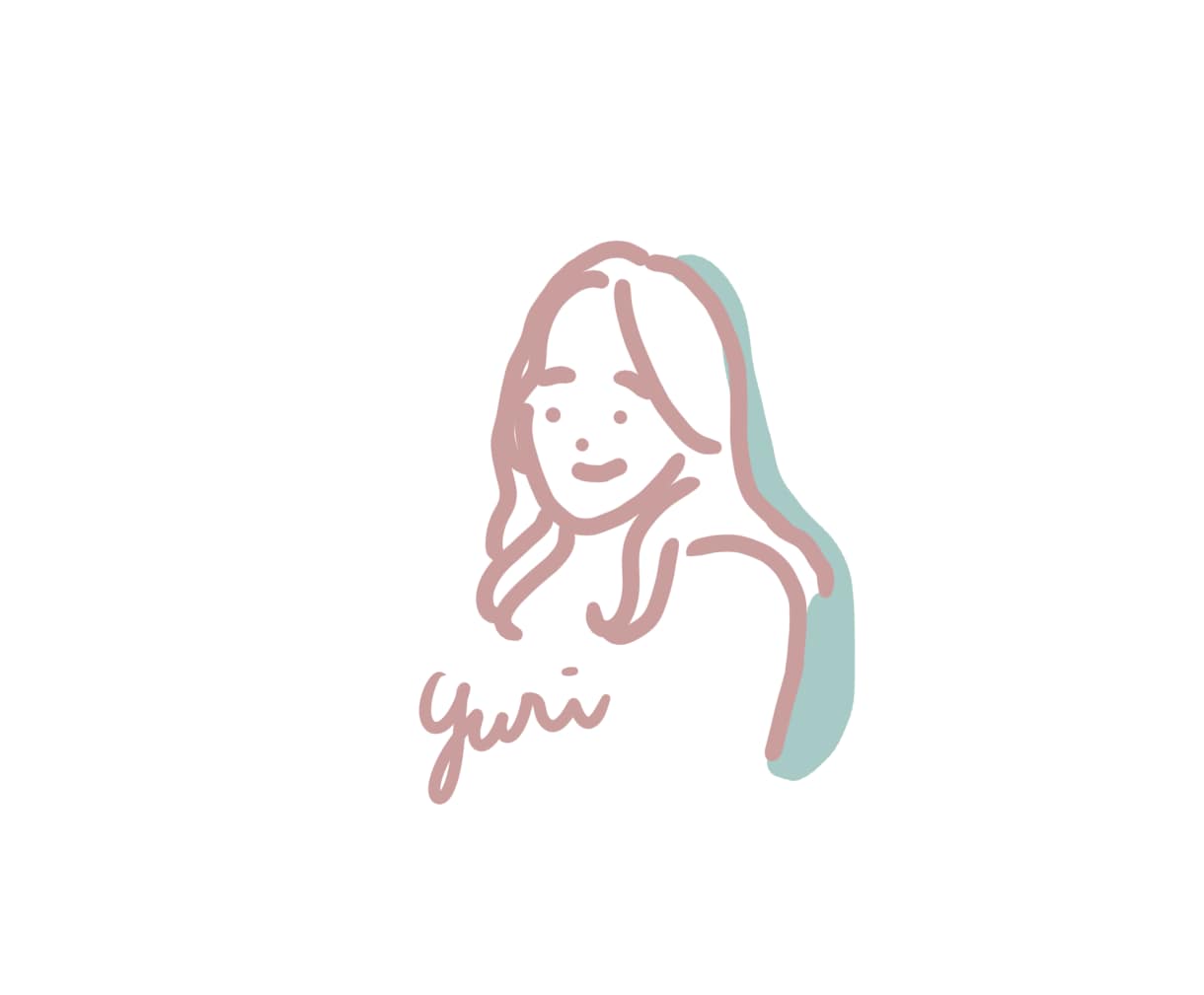 おしゃれな雰囲気♡シンプルゆるめなイラスト描きます おしゃれなカラーリングで印象格上げ！お写真をもとに作成します イメージ5