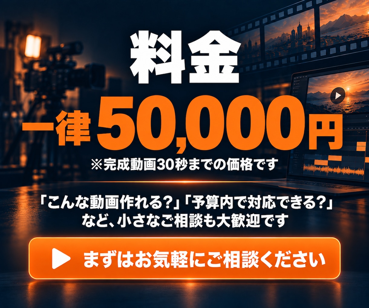 広告動画・PR動画・アニメーション動画制作します 企画から制作まで丸ごと。30秒動画が一律5万円 イメージ6