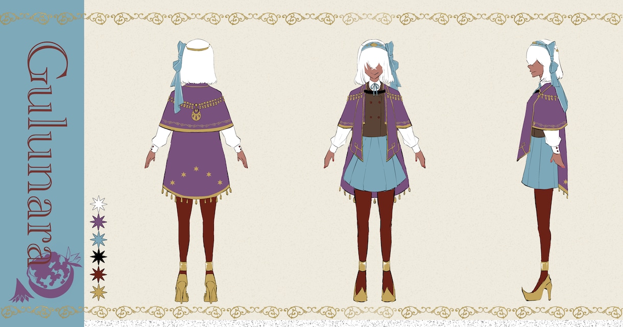 キャラクターデザインいたします ファンタジックで特別なキャラクターデザインを行います イメージ6
