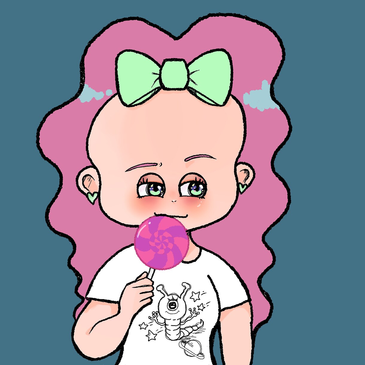 ポップでカラフルなイラストアイコンを作成します 個性的で味があるイラストをお探しの方にお勧めです イメージ1