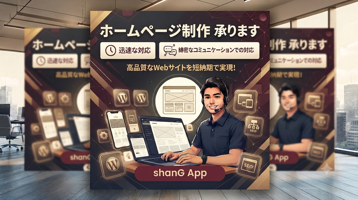 ホームページ制作します 【先着1名】5000円～でHP作成します！ イメージ1