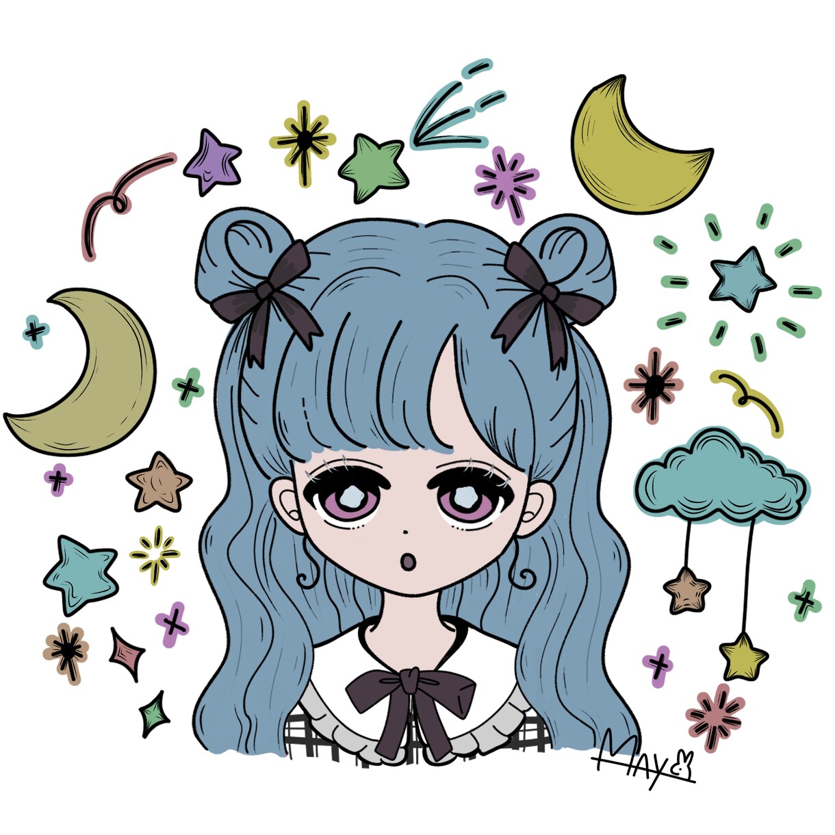 商用利用可能◎デフォルメイラストかきます SNS等に使えるイラスト　オリキャラ・実物寄せどちらでも可◎ イメージ3