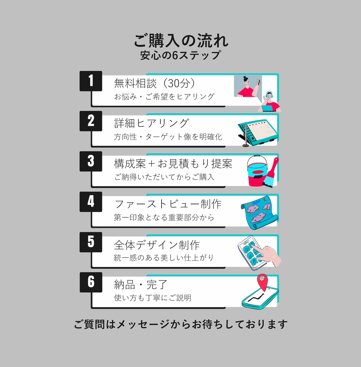 Canva♡LP制作｜女子に響く♡デザイン作ります デザインで見える化x売れるしくみx音楽家感性で唯一無二のLP イメージ10