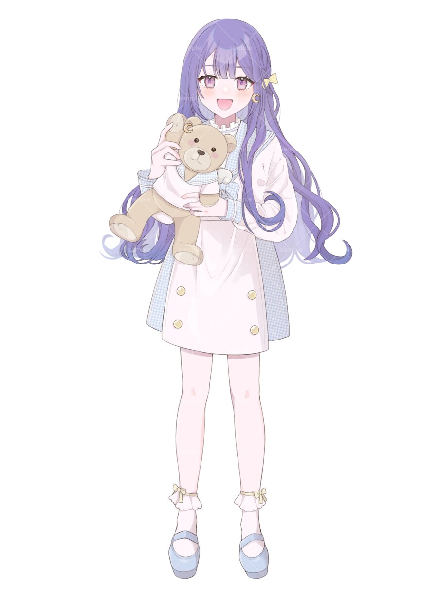 IRIAM用全身イラスト描きます 配信・IRIAM・キャラデザ。納期1ヶ月。 イメージ3