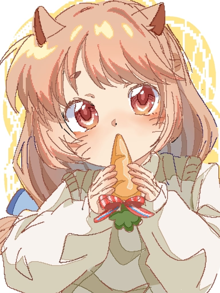 レトロで可愛い1枚絵を描きます SNSアイコンから立ち絵、1枚絵なんでも描きます イメージ3