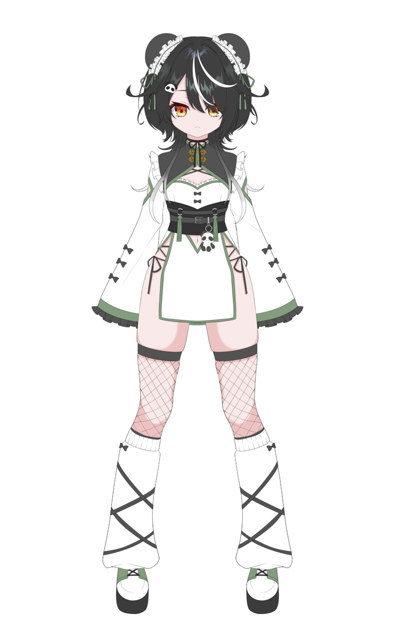 Vtuber用のパーツ分けイラストを作成します 高可動域用のパーツ分けをお受けいたします！ イメージ2