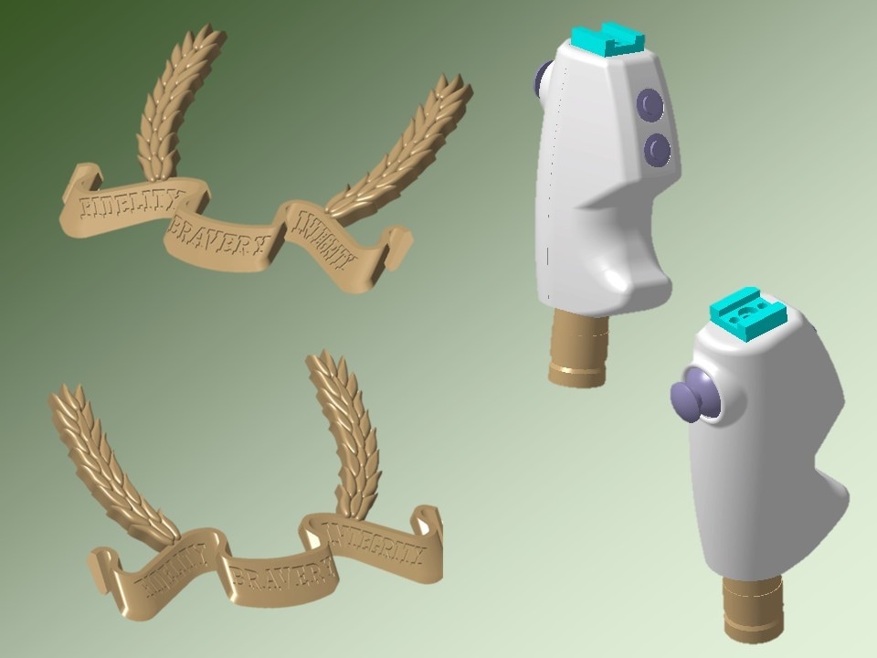 3Dデータ作成、3Dモデリング、図面作成します アクセサリー、3Dプリント、3Dデータ、モデリングします！！ イメージ9