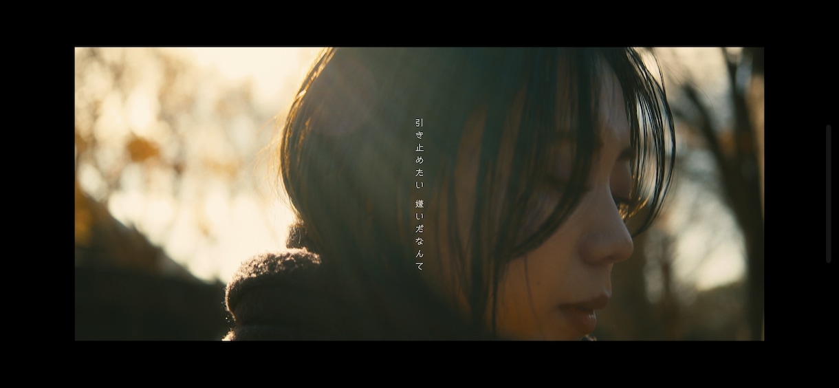 エモい実写MVを企画から編集まで全て承ります ストーリーのある世界観を映像で残しませんか？ イメージ2