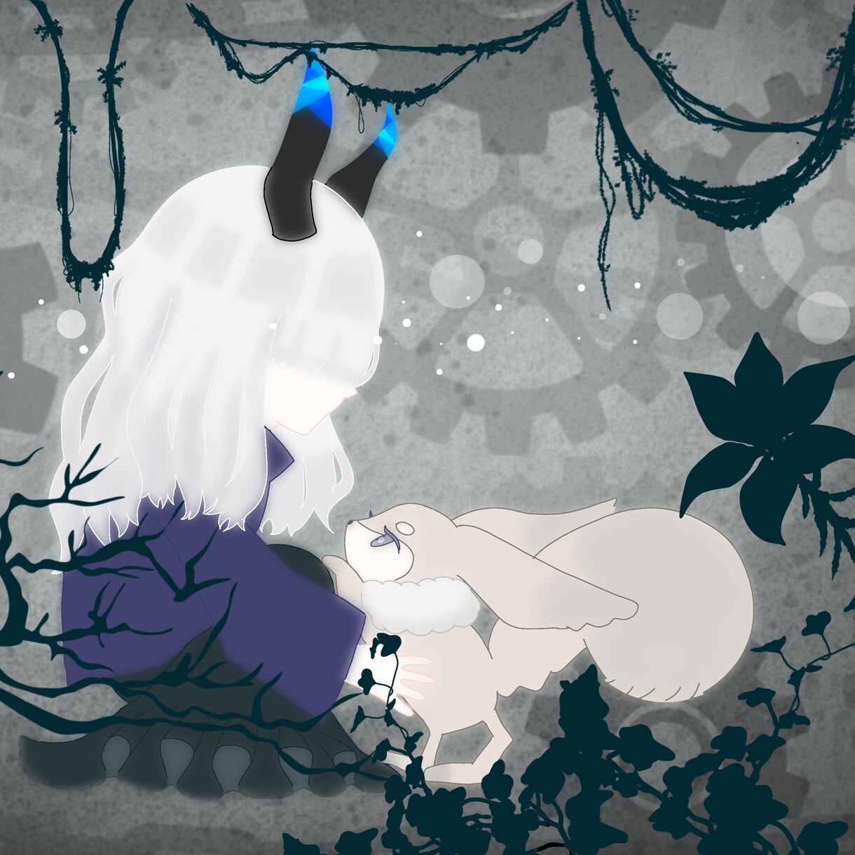 SD/デフォルメイラスト作成します きらきらした作品やふわふわが得意です イメージ1