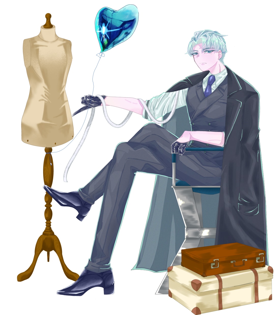 透明感のあるTRPG立ち絵描きます ちゅるちゅる透明感のある立ち絵 イメージ3