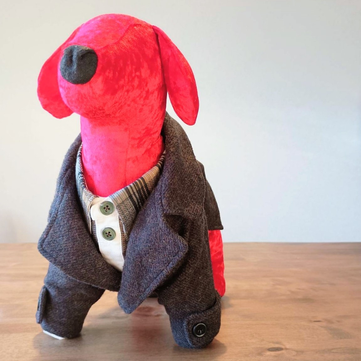 撮影やディスプレイ用の布製犬用トルソー作ります 縫製歴20年のプロが仕立てる、ディスプレイ用ドッグトルソー イメージ1