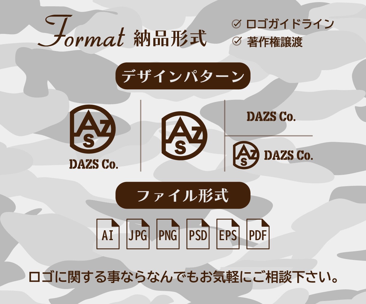 ロゴデザイン　時間をかけて丁寧に作成します 起業・開業や代替わり等でオリジナルロゴが必要な方へ イメージ6