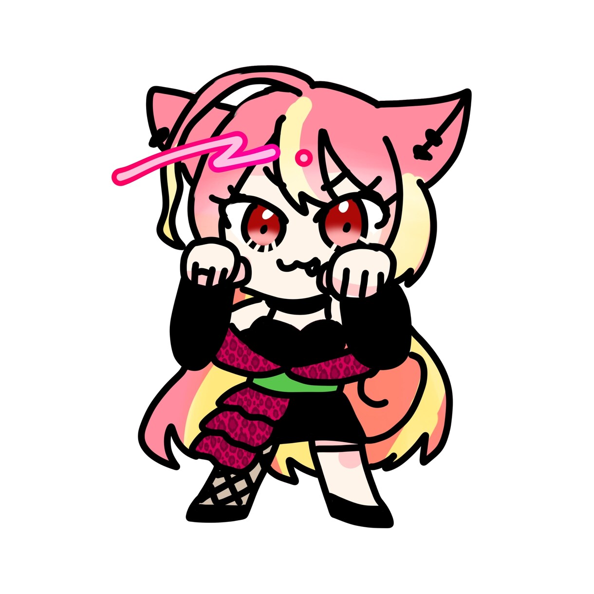 最短当日納品！デフォルメイラスト描きます VTuberさん向けのデフォルメイラストを描きます！ イメージ3