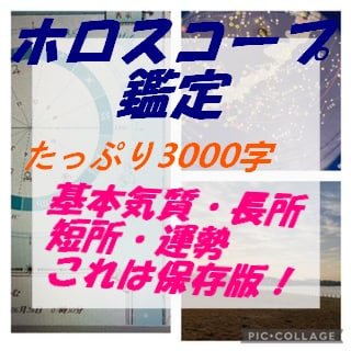 ホロスコープであなたの本質お伝えします 一生もの！あなたのもともと生まれ持った気質と運勢が丸わかり！ イメージ1