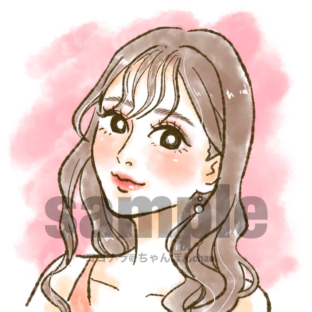 描かれて楽しい・貰って嬉しい似顔絵！プロが描きます 記念に！アイコンに！写真から可愛い&オシャレな似顔絵 イメージ3