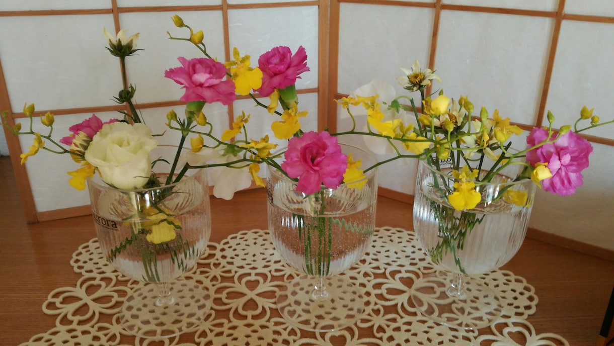 お稽古にいかずに生花のかんたんなアドバイスできます 生花歴30年のアドバイスでお部屋にステキなflowerを… イメージ5