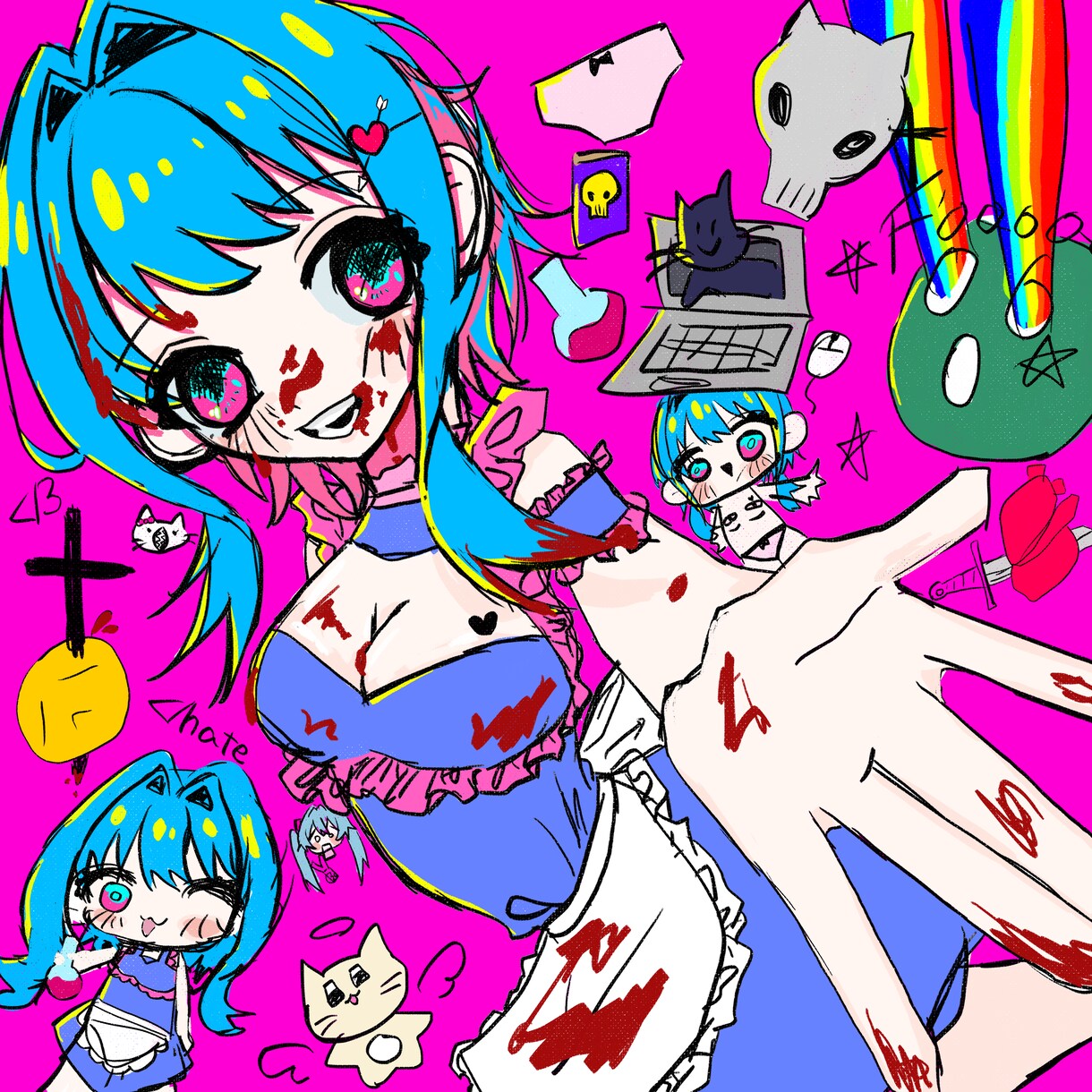 オーダーに沿ってイラストをお描きします 胸上から全身まで描けます！デフォルメ可 イメージ6