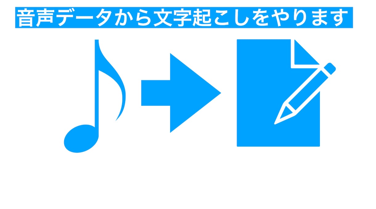 音声データから文字起こしをやります 安くてスピーディーに文字起こしを致します。 イメージ1