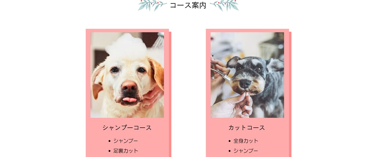 Wixでイメージに合わせたホームページを制作します 女性ならではのホームページをお作りします！ イメージ3