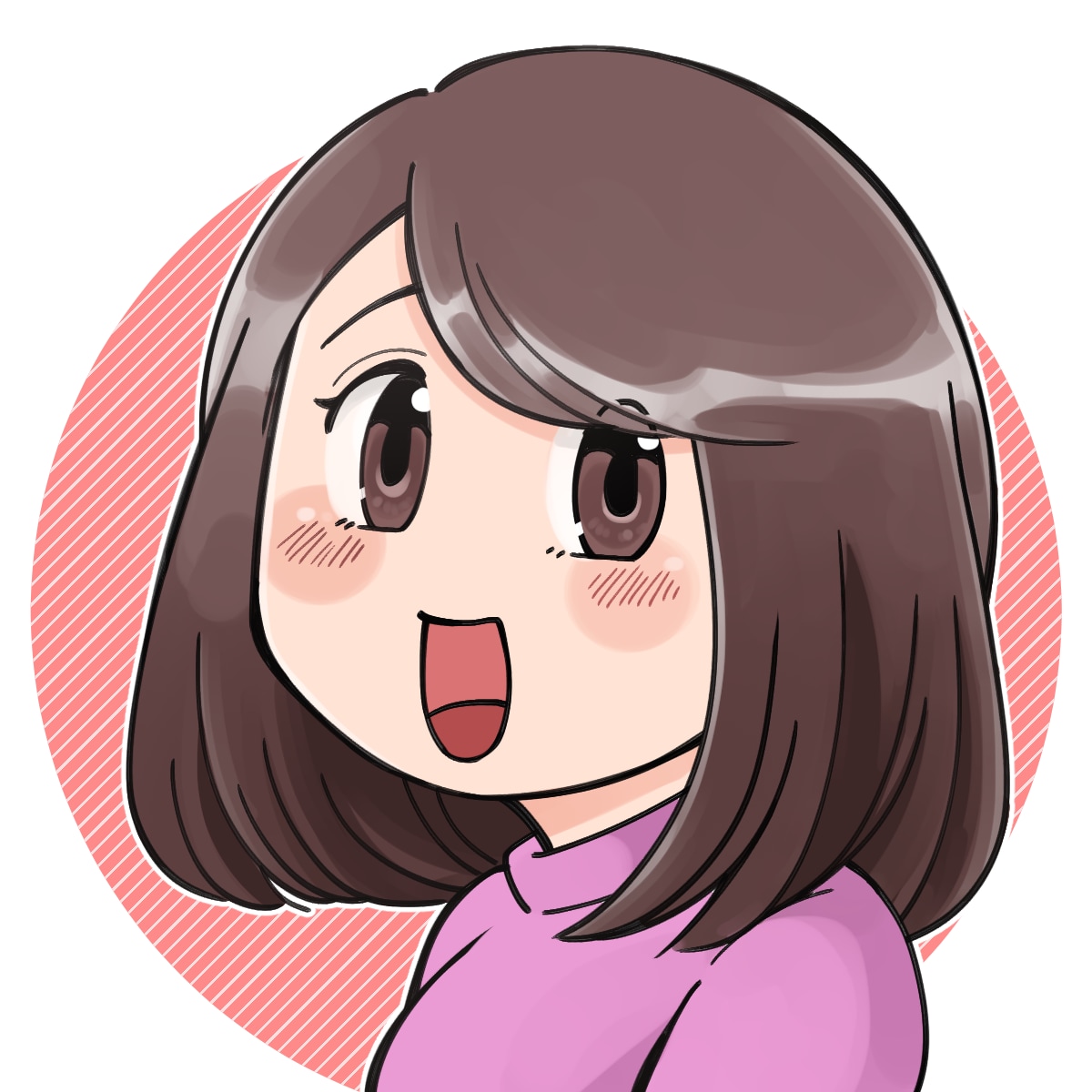 かわいいミニキャラのアイコンイラストを描きます 商用利用OK！SNS、ブログ等に使えるミニキャラのアイコン♪ イメージ1