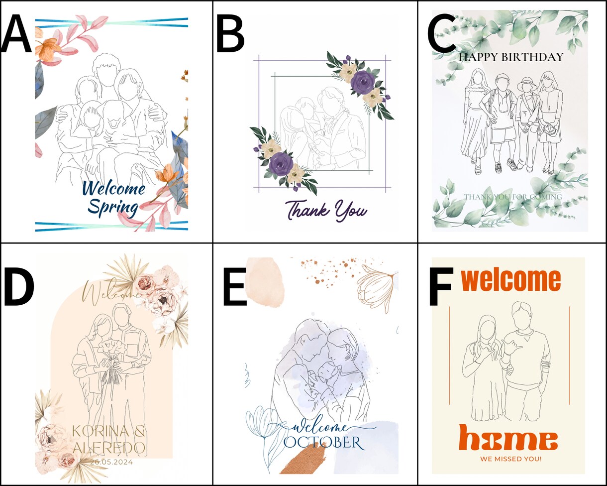 思い出の一枚の写真から人物イラスト描いてます 大切な思い出を一枚の絵にしませんか？ イメージ2