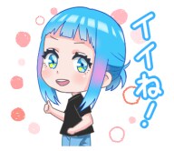 似顔絵LINEスタンプを作成します リアル似顔絵からデフォルメ似顔絵のLINEスタンプ作成 イメージ8