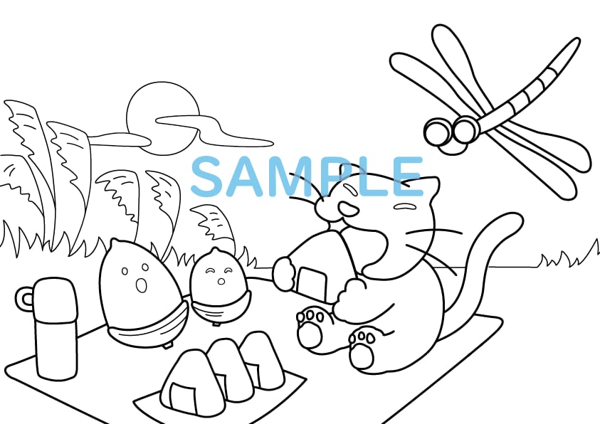 こども向け！かわいいぬりえお作りします かわいい子ども向け！動物・行事・乗り物など何でも〇商用利用可 イメージ7