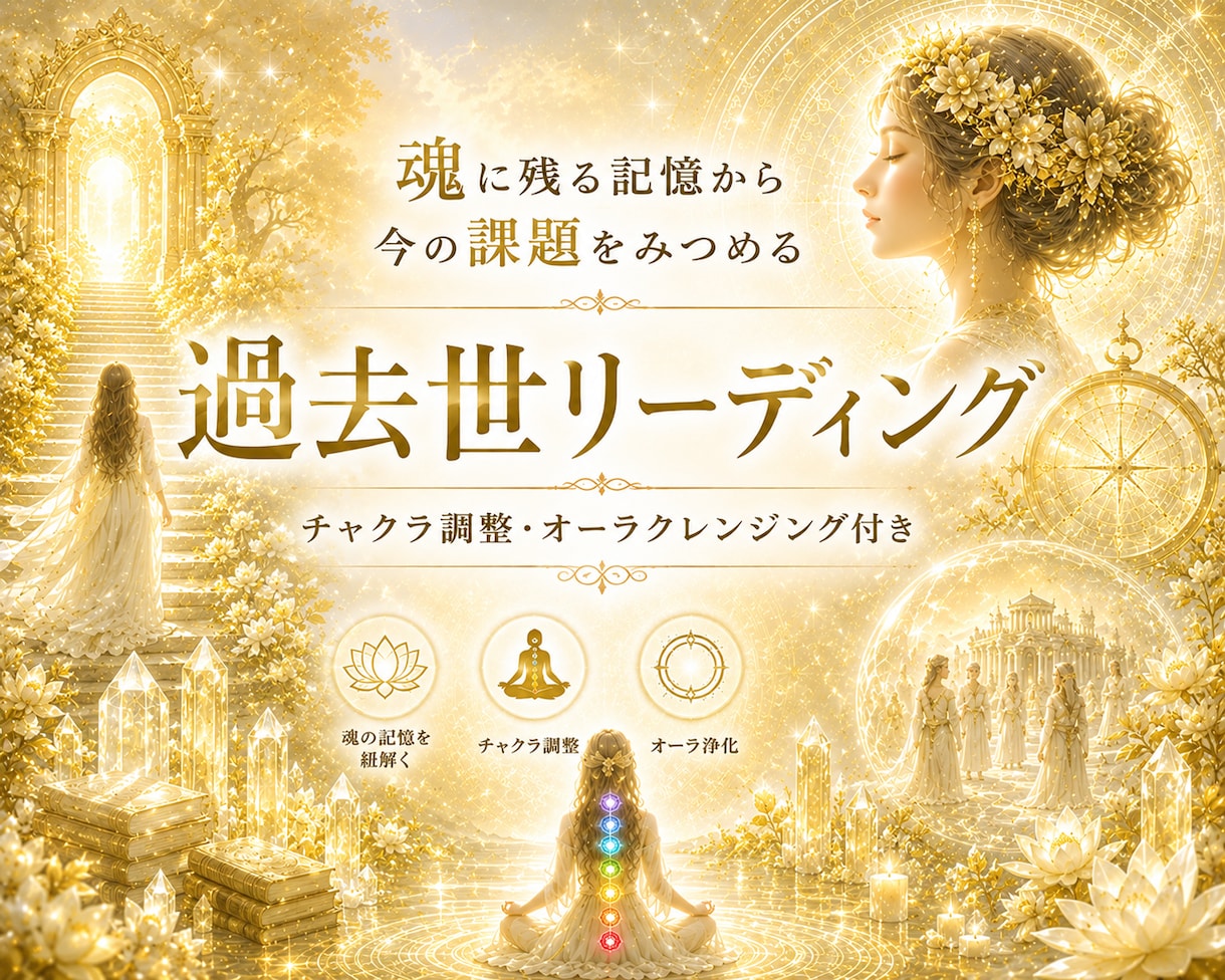 過去からの解放！悩みの源☆魂のストーリーを伝えます 生まれ変わる許可を自分に！幸せ体質　魅力開花ヒーリングつき イメージ1
