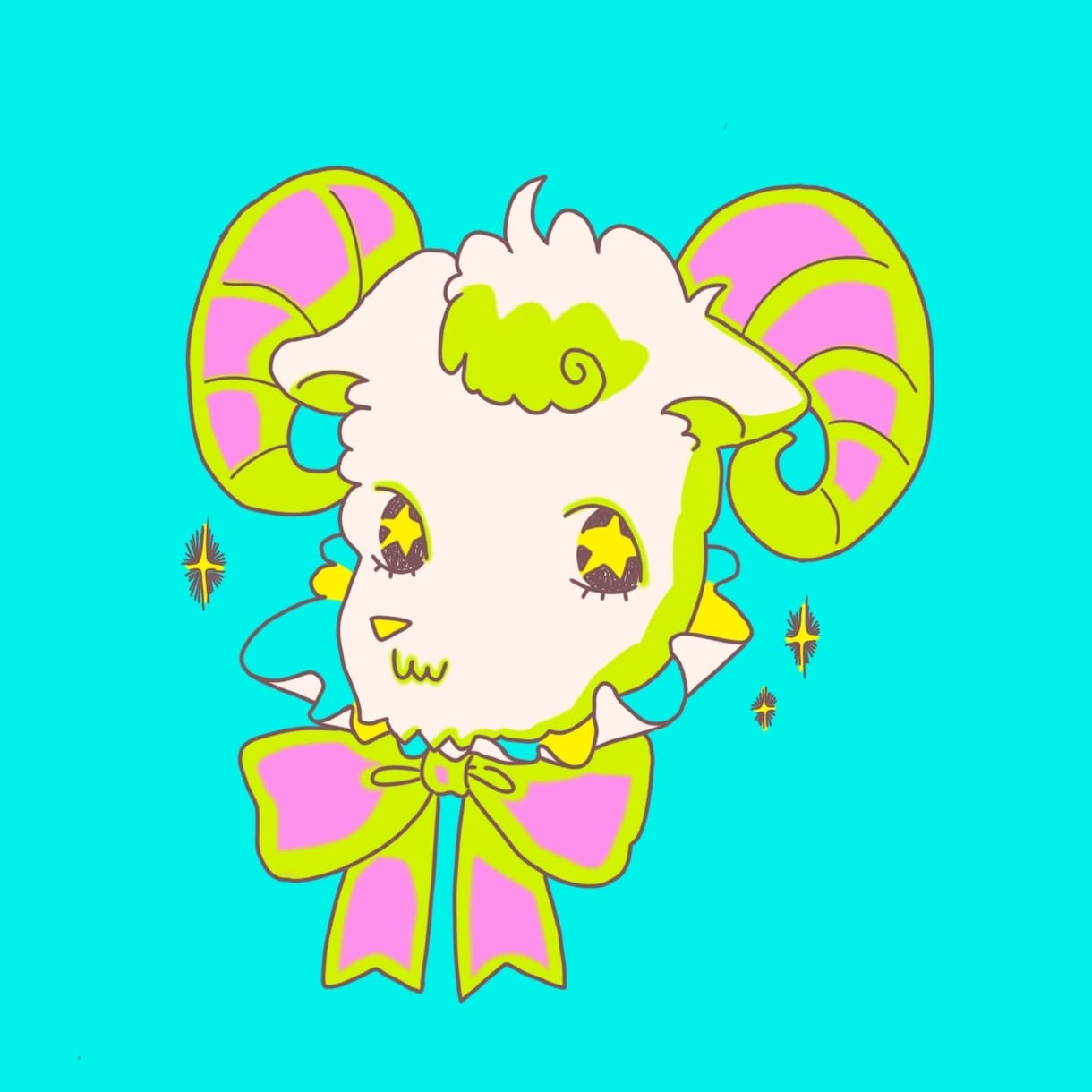 レトロでキュートなアイコン描きます 商用可！どうぶつや擬人化キャラも描きます！ イメージ5