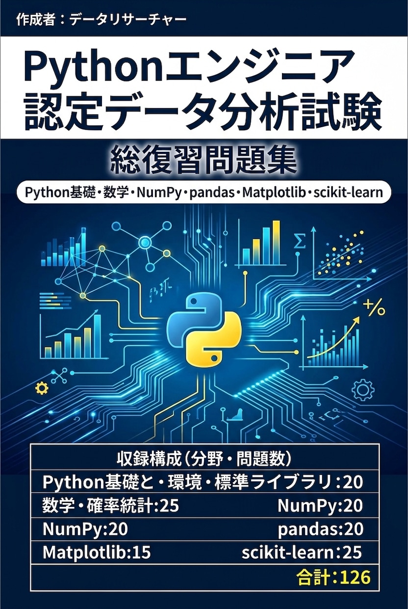 Pythonデータ分析試験問題集を提供します Python3エンジニア認定データ分析試験の総合問題集！ イメージ1