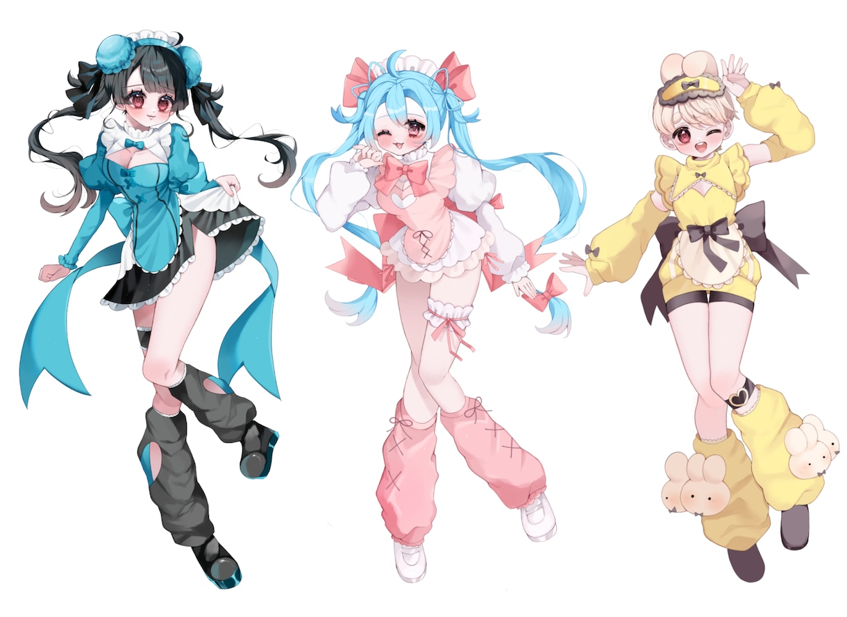 心ときめくキラキラ可愛いイラストを描きます 動画のサムネイル、グッズなど色々な場面にお使いください！ イメージ5