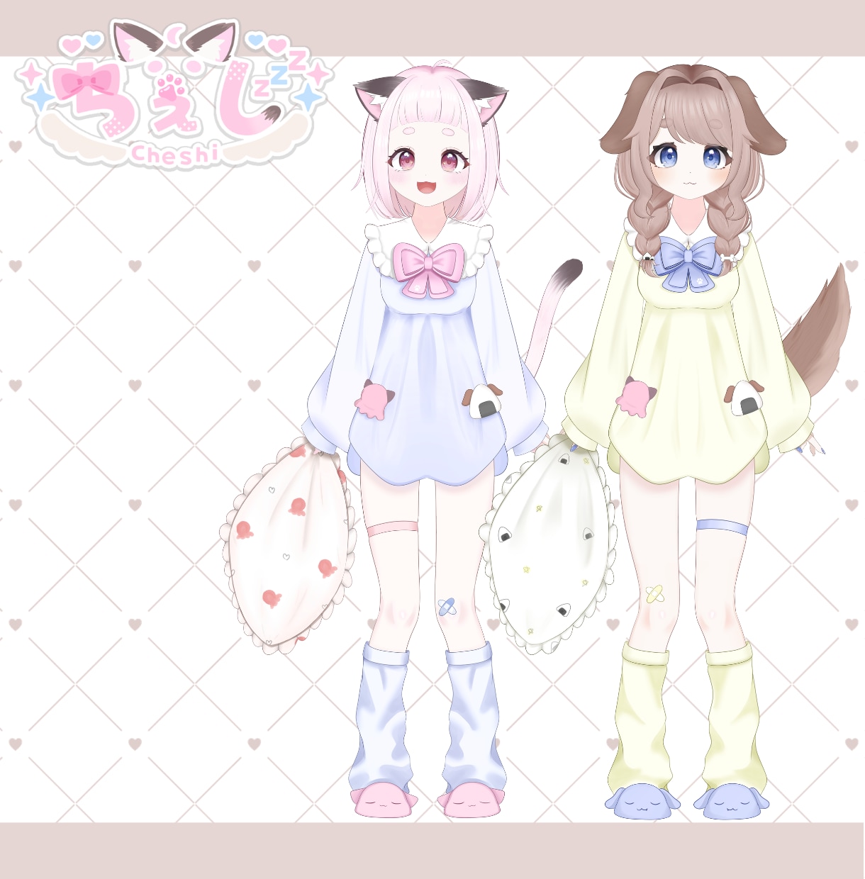 Vtuberキャラデザ～モデリング全て制作します 初心者歓迎！相談OK！Live2Dモデル・モデリングのみOK イメージ7