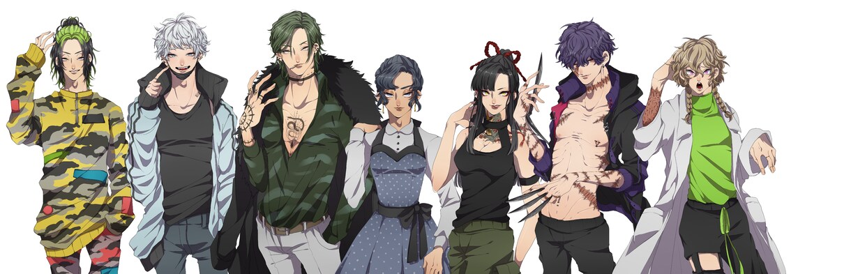 イラスト、立ち絵制作いたします TRPGや ゲームでご使用頂ける立ち絵イラストを描きます！ イメージ6