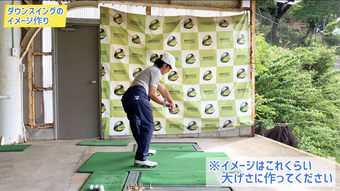 回転系のゴルフスイングの体の開き方教えます 10分40秒後にスイングが劇変する方法はコレです！ イメージ3