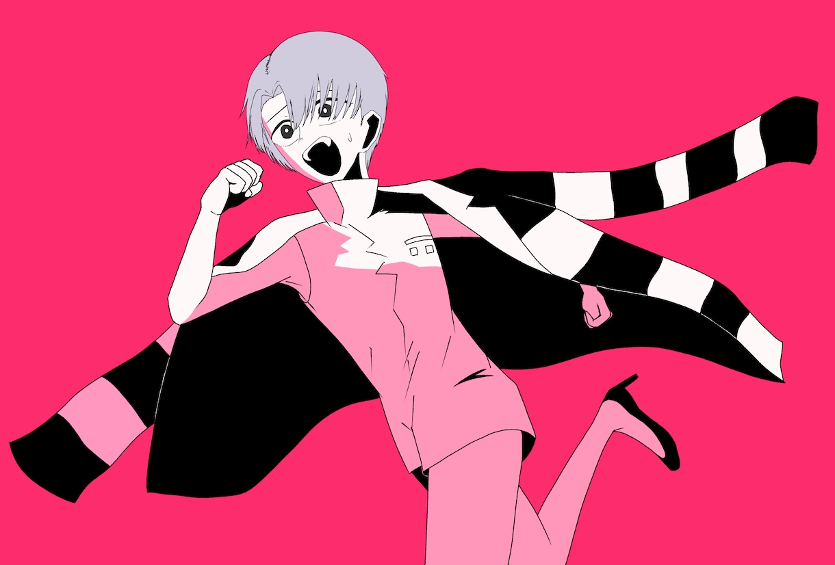 歌ってみた・ボーカロイド楽曲等のイラスト描きます 歌ってみた動画サムネイル、MV用の本家風イラスト イメージ1