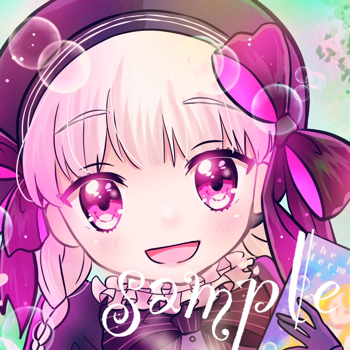 短納期★キラキラした世界観のSNSアイコン描きます アイコンを誰よりも目立たせたい!そんな方にオススメです♪ イメージ6